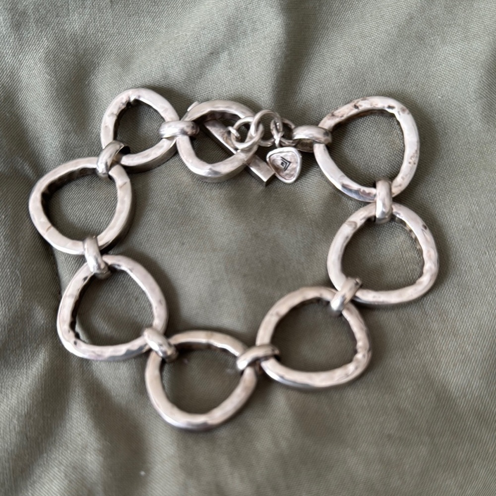 Silpada Silver Chain Bracelet Timeless Design